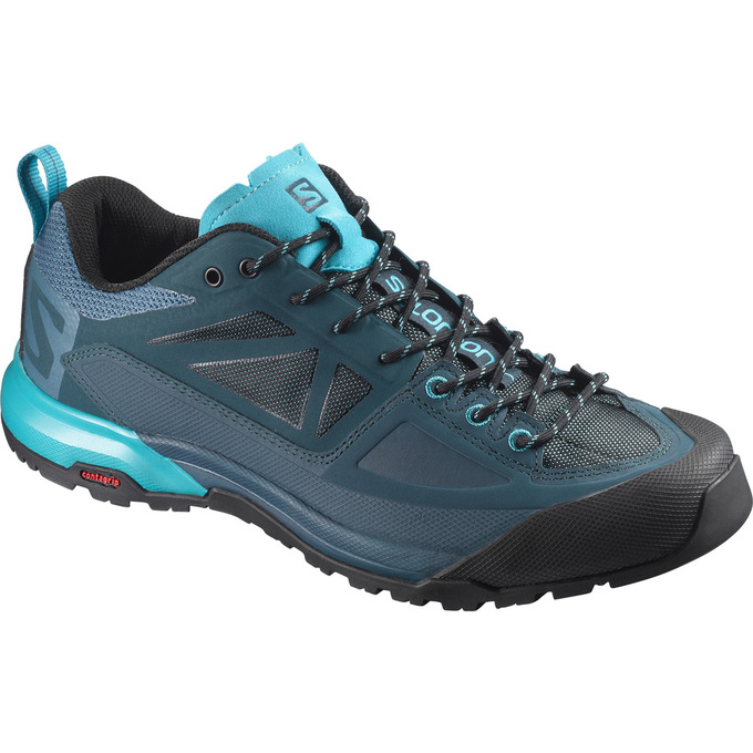 SALOMON UK X ALP SPRY W - Womens Hiking Boots Turquoise,CMDS39065